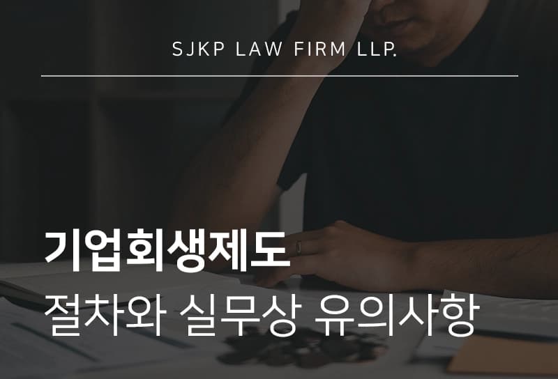 기업회생제도, 신청 전 체크 : 법원 판단 기준과 대표자 개인 책임